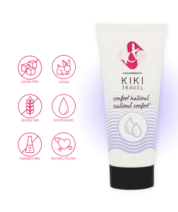 KIKÍ TRAVEL - GEL DESLIZANTE NATURAL CONFORT 50 ML