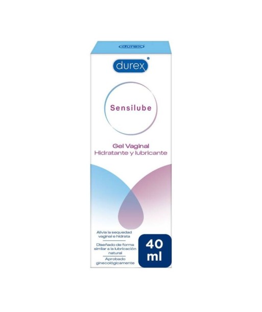 DUREX - SENSILUBE GEL HIDRATANTE Y LUBRICANTE 40 ML DUREX - SENSILUBE GEL HIDRATANTE Y LUBRICANTE 40 ML