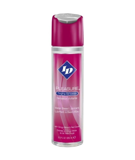ID PLEASURE - LUBRICANTE BASE AGUA TINGING SENSATION 250 ML ID PLEASURE - LUBRICANTE BASE AGUA TINGING SENSATION 250 ML