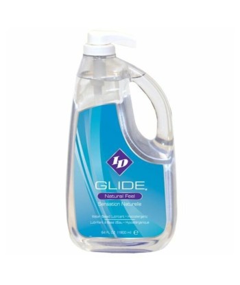 ID GLIDE - LUBRICANTE BASE AGUA HIPOALERGENICO NATURAL FEEL 1900 ML