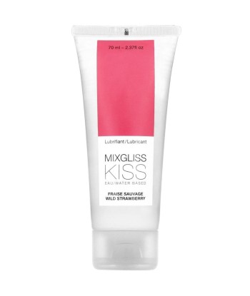 MIXGLISS - LUBRICANTE BASE AGUA SABOR A FRESA 70 ML