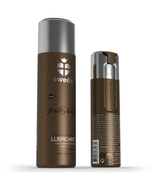 SWEDE - FRUITY LOVE LUBRICANTE CHOCOLATE NEGRO 50 ML SWEDE - FRUITY LOVE LUBRICANTE CHOCOLATE NEGRO 50 ML