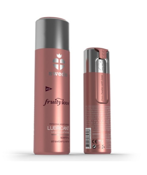 SWEDE - FRUITY LOVE LUBRICANTE FRESAS CON CHAMPAGNE 50 ML