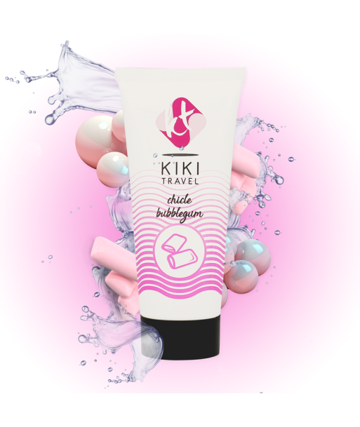 KIKÍ TRAVEL - LUBRICANTE SABOR A CHICLE 50 ML KIKÍ TRAVEL - LUBRICANTE SABOR A CHICLE 50 ML