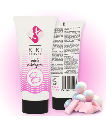 KIKÍ TRAVEL - LUBRICANTE SABOR A CHICLE 50 ML