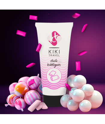KIKÍ TRAVEL - LUBRICANTE SABOR A CHICLE 50 ML