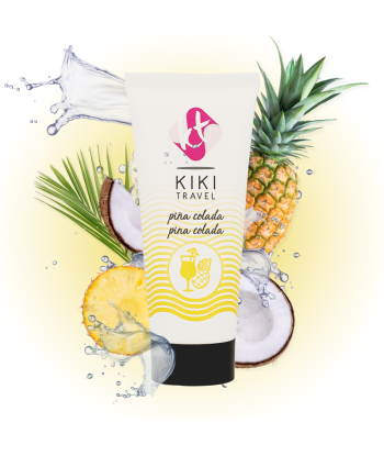 KIKÍ TRAVEL - LUBRICANTE SABOR A PIÑA COLADA 50 ML