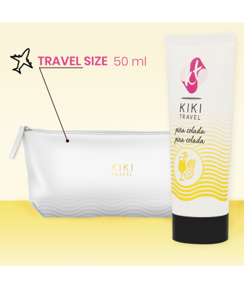 KIKÍ TRAVEL - LUBRICANTE SABOR A PIÑA COLADA 50 ML