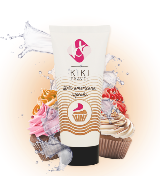 KIKÍ TRAVEL - GEL DESLIZANTE SABOR A TARTA AMERICANA CUPCAKE 50 ML KIKÍ TRAVEL - GEL DESLIZANTE SABOR A TARTA AMERICANA CUPCAKE 50 ML