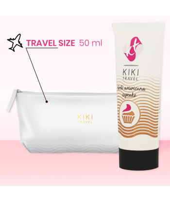 KIKÍ TRAVEL - GEL DESLIZANTE SABOR A TARTA AMERICANA CUPCAKE 50 ML