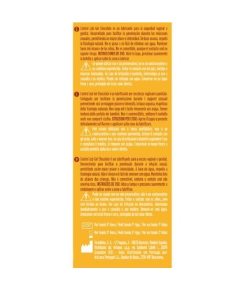 CONTROL - LUB GEL LUBRICANTE CHOCOLATE 75 ML
