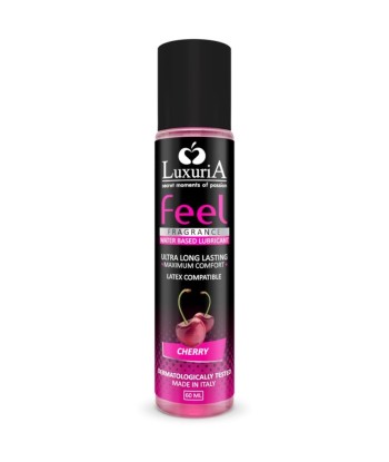 INTIMATELINE - LUXURIA FEEL LUBRICANTE BASE AGUA CEREZA 60 ML