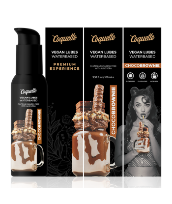 COQUETTE CHIC DESIRE - PREMIUM EXPERIENCE LUBRICANTE VEGANO CHOCOBROWNIE 100ML