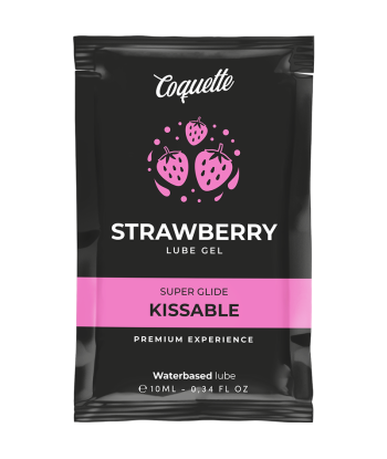 COQUETTE CHIC DESIRE - POCKET LUBRICANTE KISSABLE BASE AGUA FRESA 10 ML