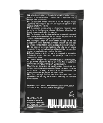COQUETTE CHIC DESIRE - POCKET LUBRICANTE KISSABLE BASE AGUA FRESA 10 ML