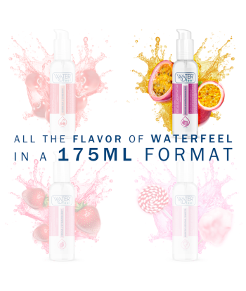 WATERFEEL - LUBRICANTE BASE AGUA FRUTA DE LA PASIÓN 175 ML