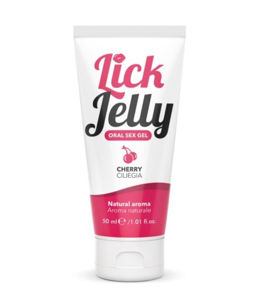 INTIMATELINE - LICK JELLY LUBRICANTE CEREZA 50 ML INTIMATELINE - LICK JELLY LUBRICANTE CEREZA 50 ML