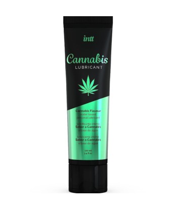 INTT LUBRICANTS - LUBRICANTE INTIMO BASE AGUA CON SABOR A CANNABIS