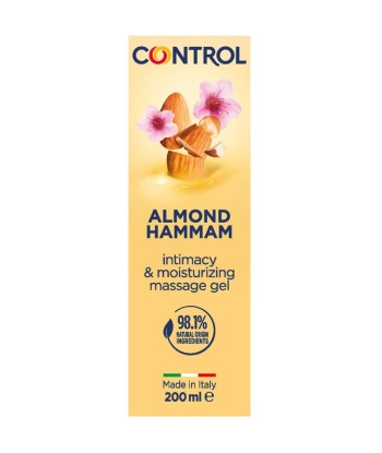 CONTROL - MASAJE GEL 3 EN 1 LECHE DE ALMENDRA 200 ML