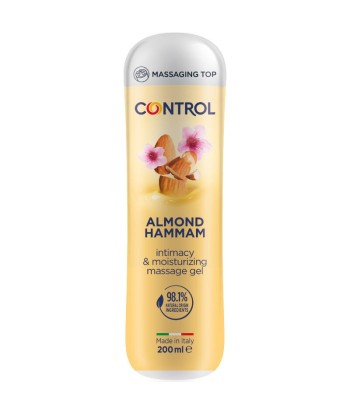 CONTROL - MASAJE GEL 3 EN 1 LECHE DE ALMENDRA 200 ML