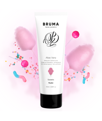 BRUMA - GEL DESLIZANTE CON ALOE VERA SABOR A NUBE 100 ML