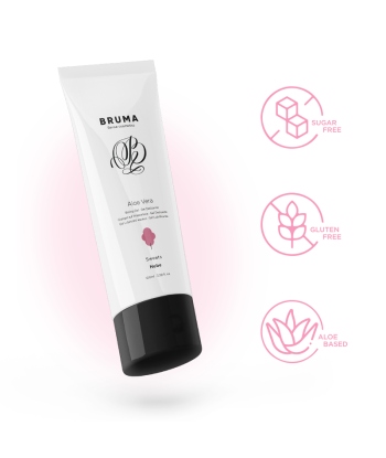 BRUMA - GEL DESLIZANTE CON ALOE VERA SABOR A NUBE 100 ML