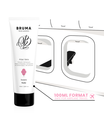 BRUMA - GEL DESLIZANTE CON ALOE VERA SABOR A NUBE 100 ML