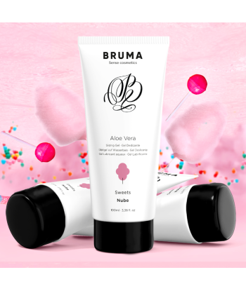 BRUMA - GEL DESLIZANTE CON ALOE VERA SABOR A NUBE 100 ML