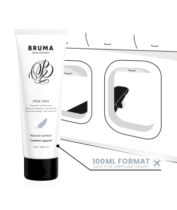 BRUMA - GEL DESLIZANTE CON ALOE VERA CONFORT NATURAL 100 ML