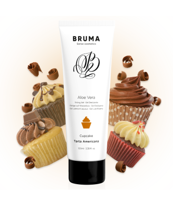 BRUMA - GEL DESLIZANTE CON ALOE VERA SABOR A TARTA AMERICANA 100 ML