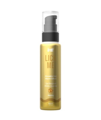 INTT - LICK ME GEL COMESTIBLE SABOR MIEL EFECTO CALOR