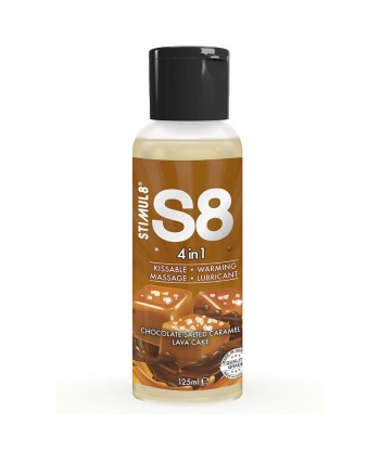 STIMUL8 - S8 4 EN 1 LUBRICANTE POSTRE CHOCOLATE Y CARAMELO SALADO 125 ML