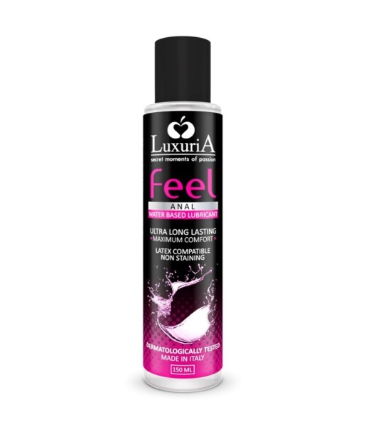 INTIMATELINE - LUXURIA FEEL LUBRICANTE BASE AGUA ANAL 150 ML INTIMATELINE - LUXURIA FEEL LUBRICANTE BASE AGUA ANAL 150 ML