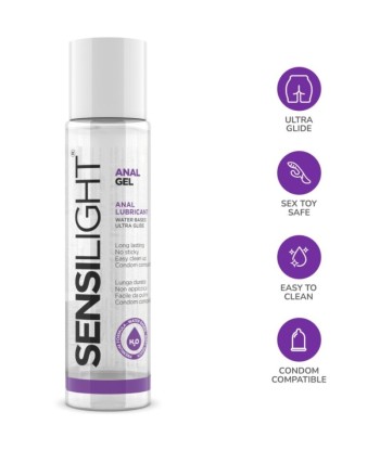 INTIMATELINE - SENSILIGHT GEL ANAL DESLIZANTE 60 ML INTIMATELINE - SENSILIGHT GEL ANAL DESLIZANTE 60 ML