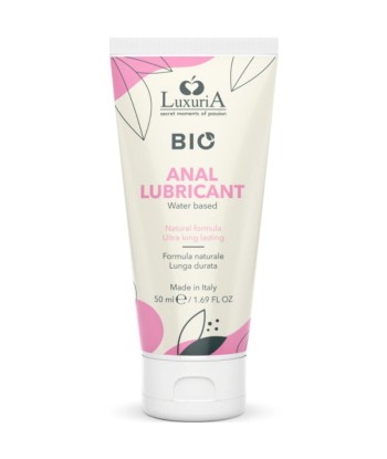 INTIMATELINE - LUXURIA BIO LUBRICANTE ANAL BASE AGUA 50 ML