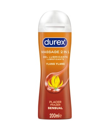 DUREX - GEL LUBRICANTE DE MASAJE SENSUAL YLANG YLANG 200 ML