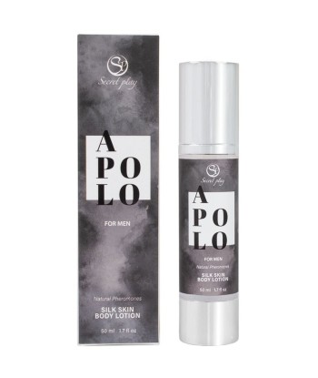SECRETPLAY - APOLO LOCIÓN PIEL DE SEDA PARA HOMBRES 50 ML