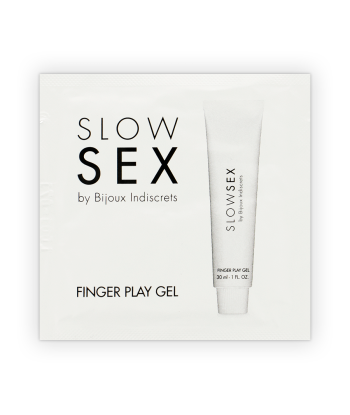 BIJOUX - SLOW SEX GEL DE MASAJE CON DEDOS FINGER PLAY MONODOSIS
