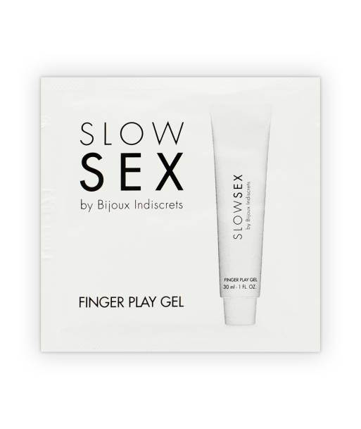 BIJOUX - SLOW SEX GEL DE MASAJE CON DEDOS FINGER PLAY MONODOSIS