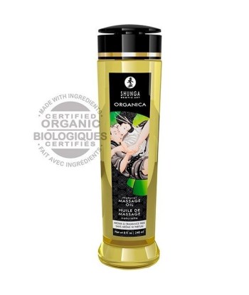 SHUNGA - ACEITE DE MASAJE ORGÁNICO NATURAL 240 ML