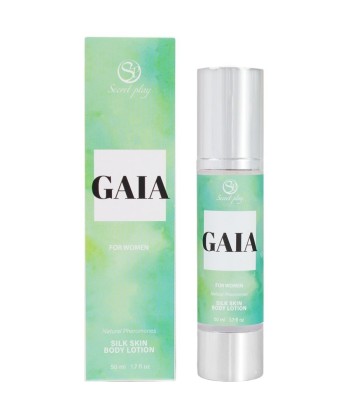 SECRETPLAY - GAIA LOCIÓN PIEL DE SEDA PARA MUJERES 50 ML