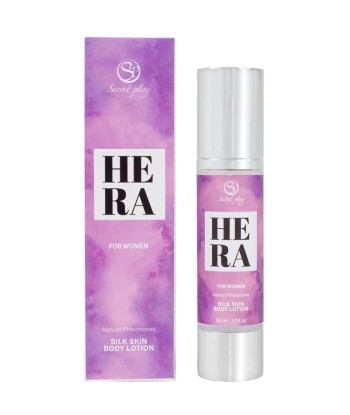 SECRETPLAY - HERA LOCIÓN PIEL DE SEDA PARA MUJERES 50 ML