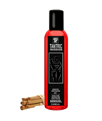 EROS-ART - ACEITE MASAJE TANTRICO NATURAL Y AFRODISÍACO CANELA 30 ML
