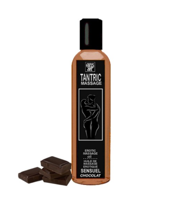 EROS-ART - ACEITE MASAJE TANTRICO NATURAL Y AFRODISÍACO CHOCOLATE 30 ML