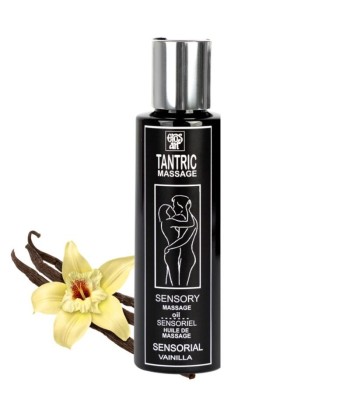 EROS-ART - ACEITE MASAJE TANTRICO NATURAL Y AFRODISÍACO VAINILLA 100 ML