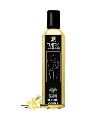 EROS-ART - ACEITE MASAJE TANTRICO NATURAL Y AFRODISÍACO VAINILLA 30 ML
