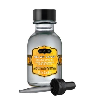 KAMASUTRA - ACEITE COMESTIBLE - COCO Y PIÑA 22 ML