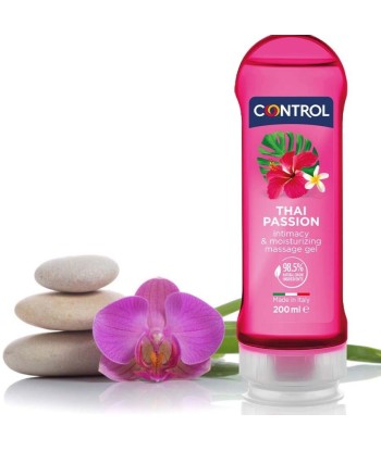 CONTROL - 2 EN 1 MASSAGE and PLEASURE THAI PASSION 200 ML