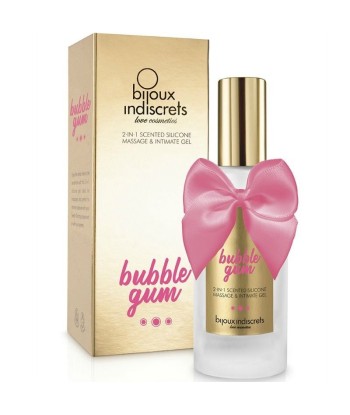 BIJOUX - BUBBLE GUM GEL 2 EN 1 SILICONA CHICLE DE FRESA 100 ML