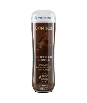 CONTROL - GEL DE MASAJE 3 EN 1 CHOCOLATE BUBBLE 200 ML